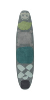 Dywan Gan Hand Tufted Surf Race Índico Blue