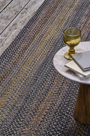 Toulemonde Bochart Natté Brun Or carpet
