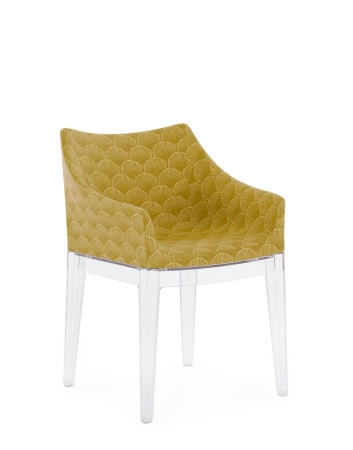 Madame Liberty Chair Transparent Mustard
