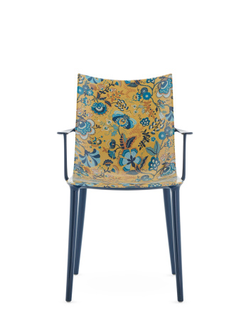 H.H.H. Graphic Impression Chair Blue Ochre