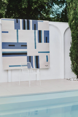 Dywan Toulemonde Bochart Tandeta Bleu