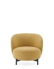 Lunam Curly Armchair Yellow