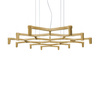Nemo Crown Plana Mega Gold Pendant Lamp