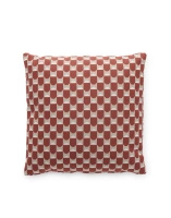 Cushion Outdoor Liberty Obi Check 48x48 cm Cushion Rust