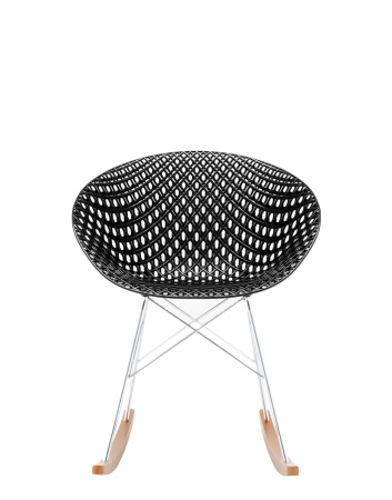 Smatrik Dondolo Chair Black Chrome Plated