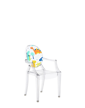 Loulou Ghost Special Edition Transparent Dinosaur Chair