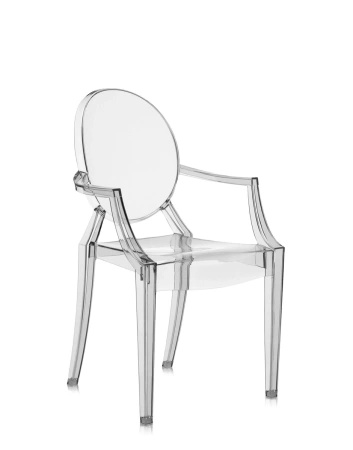 Louis Ghost Chair Smoky
