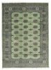 Pakistan Bokhara Green Wool Carpet 169 x 243