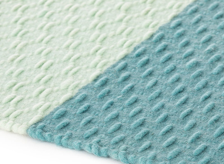 Gan Weave Meeting Point Rug Blue