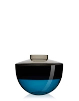 Shibuya Vase Gray Tinted Blue