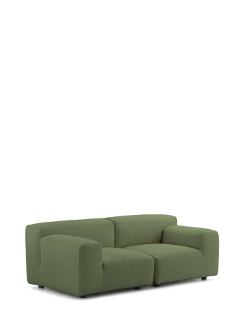 Plastics Duo Two-Seater Orsetto Sofa Green