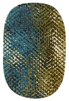 Toulemonde Bochart Apidea Bleu Vert carpet