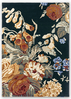 Sanderson Stapleton Park Navy Burnt rug 45318