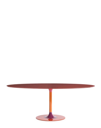 Thierry XXL Oval 192x118 cm Stół Czerwony