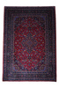 Kashan Red Wool Carpet 84704 195x303