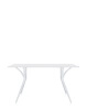Spoon Table 160x80 cm Stół Biały