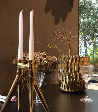 Jelly Vase Gold