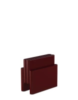 Magazine Rack Stojak na Gazety Bordowy