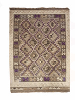 Dywan Wełniany Kelim Afghan 133050 123x198