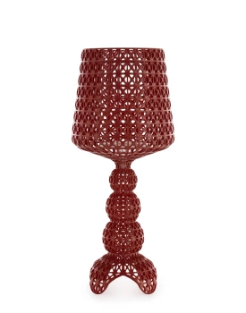 Mini Kabuki Lampa Stołowa Bordowy