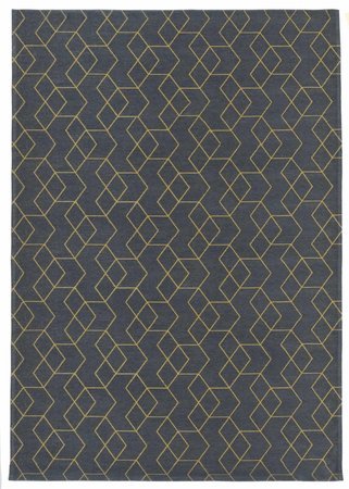 Dywan Carpet Decor Cube Golden 160x230