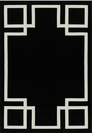 Dywan Carpet Decor Hampton Black
