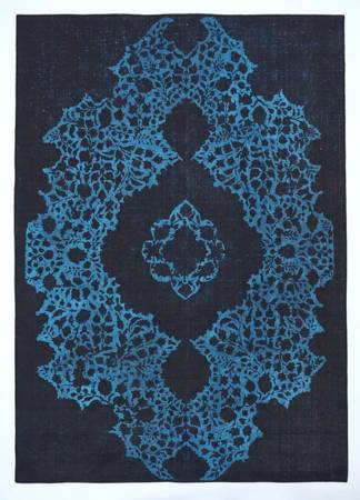 Dywan Carpet Decor Ornament Blue