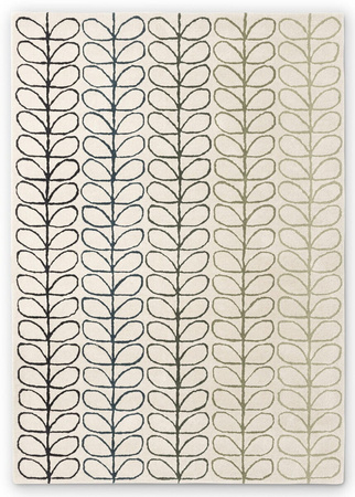 Dywan Orla Kiely Linear Stem Ombre Basil 061107