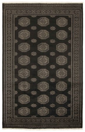 Dywan Wełniany Pakistan Bokhara Black 1382555 201x313