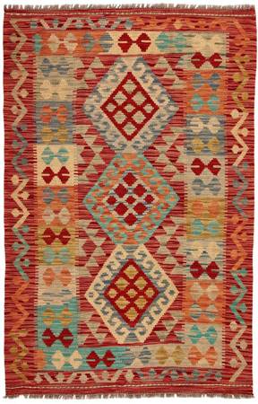 Dywan kilimowy  Afghan Kelim 1414289 101x157cm