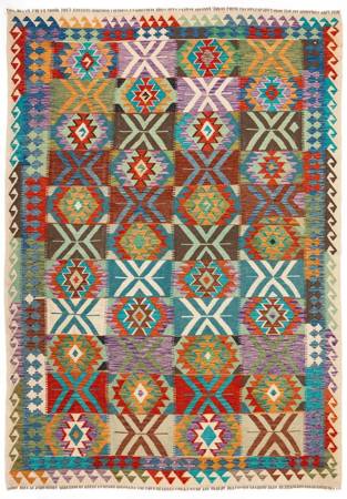 Dywan kilimowy  Afghan Kelim 1430836 207x297cm