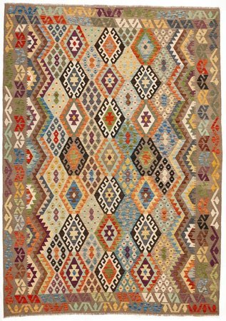 Dywan kilimowy  Afghan Kelim 1430846 213x299cm